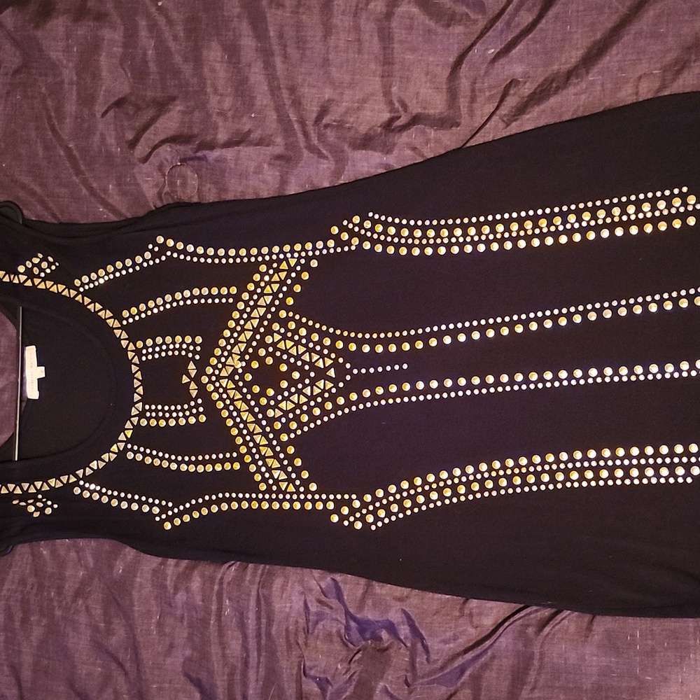 Black and Gold party dress